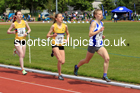 Womens Under-17s 3000 metres, 2022 Northern Inter Counties U17s and U15s Track and Field, York, Thursday, June 2nd. Photo: David T. Hewitson/Sports for All Pics